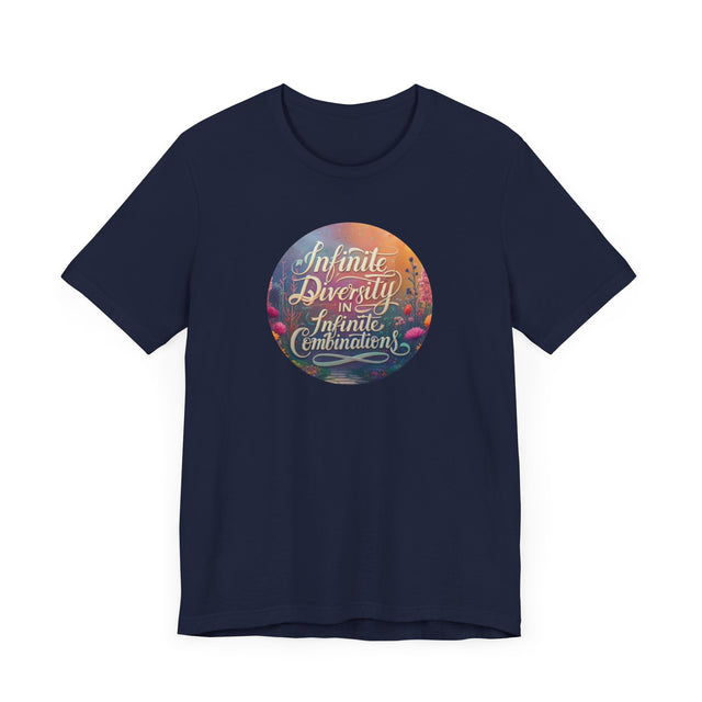 Infinite Diversity In Infinite Combinations T-shirt, Sci-fi Fan Shirt