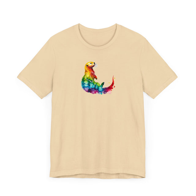 Rainbow Sea Otter,Marine life Tee,Sea life lover,Ocean Life,Nautical,Pride Shirt,LGBTQ+ Tee