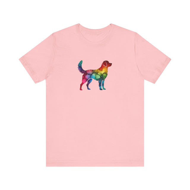 Rainbow Labrador Retriever T-shirt,Pride Shirt,Dog Lover Top,Rainbow Animals,LGBTQ+ Tee, Lab Owner