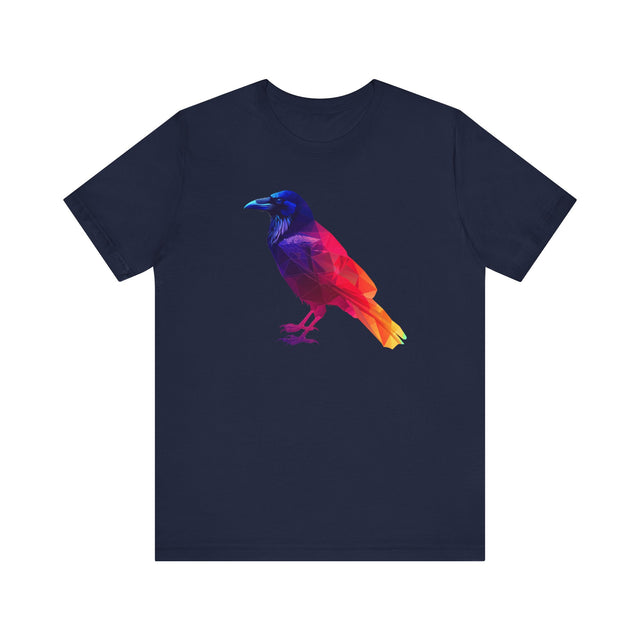 Rainbow Raven T-shirt,Pride Shirt, Pride Parade Top, Rainbow Animals,LGBTQ+ Tee, Nonbinary, Gay, Lesbian, Bisexual, Trans, BGLT, LBGT, Enby, Pansexual