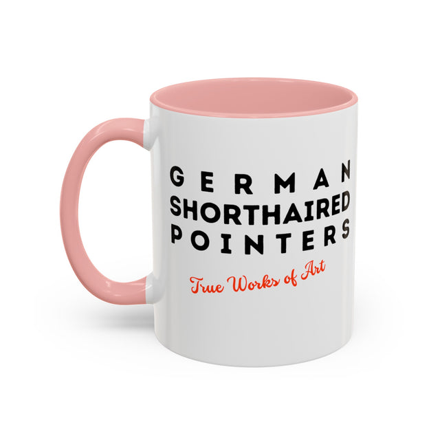 German Shorthaired Pointer Mug,4-Panel Pop Art Mug,German Shorthair Lover,GSP Mom,GSP Dad,Dog Lover Gift,Sporting Group Dog