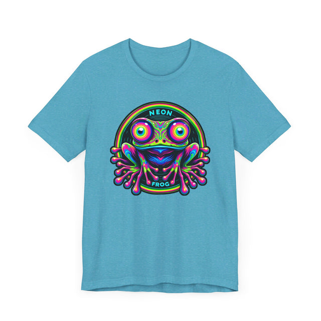 Neon Frog T-shirt, Amphibian Tee