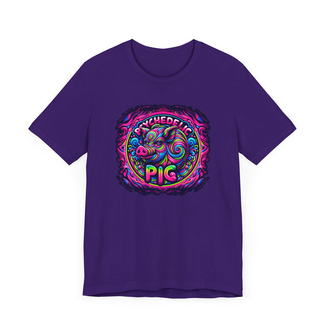 Psychedelic Pig T-shirt, Piggy Tee