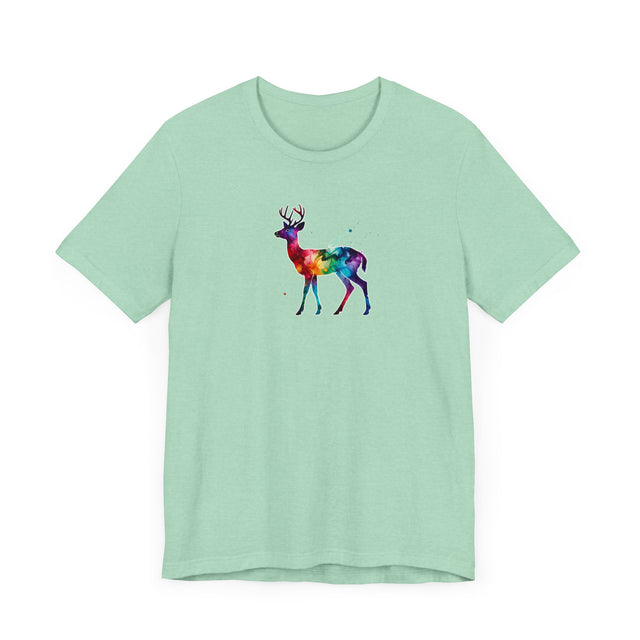 Rainbow White-Tailed Deer,Deer lover shirt,Pride Shirt,Rainbow,Pride Parade T shirt,LGBTQ+ Ally Tee