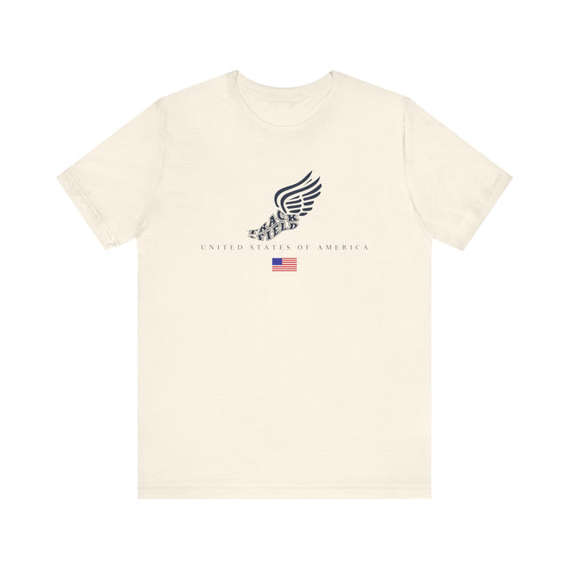 Track & Field Shirt-Sprinter Shirt-Runner Shirt-Track and Field USA Shirt-American Athlete Shirt-Support USA-USA Athlete
