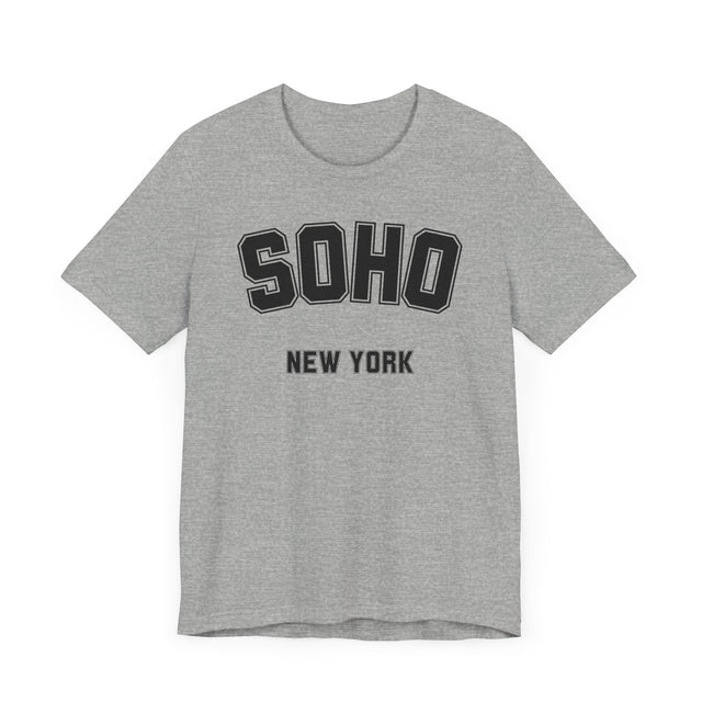 SoHo Tshirt, New York Lover, Hip New York Gift, Real New Yorker T-shirt, Cute T for her, Cool T for him, NYC Tshirt, New York City Gift