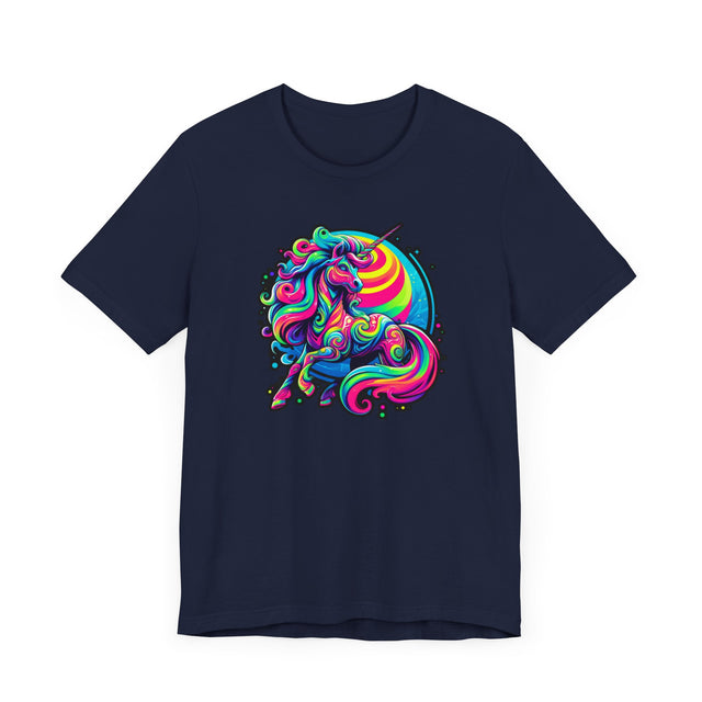 Neon Unicorn Moon T-shirt, Unicorn Tee