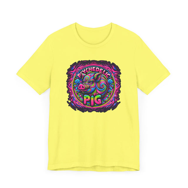 Psychedelic Pig T-shirt, Piggy Tee