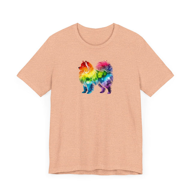 Rainbow Samoyed T-shirt,Pride Shirt,Dog Lover Top,Rainbow Animals,LGBTQ+ Tee, Sami owner, Sammy gift