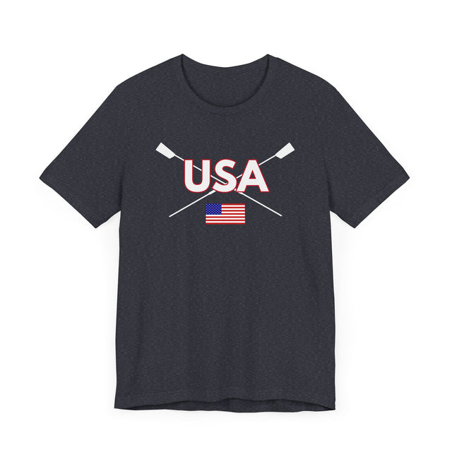 Rowing USA Shirt, Rowing Crew Shirt, Support USA Shirt, USA Rower, Rower Gift, Rowing Coach Gift, Rowing Gift
