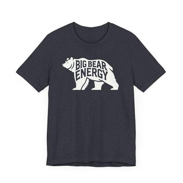 Big Bear Energy Silhouette T-shirt, Animal Lover T shirt, LGBTQ+, Big Bear