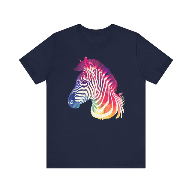Rainbow Zebra T-shirt,Pride Shirt, Pride Parade Top, Rainbow Animals,LGBTQ+ Tee, Nonbinary, Gay, Lesbian, Bisexual, Trans, BGLT, LBGT, Enby, Pansexual