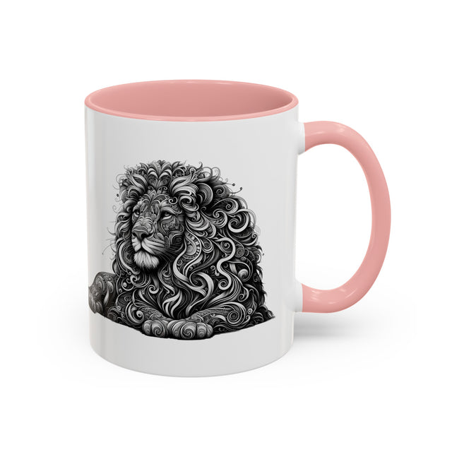 Lion Mug, Nature Lover Gift, Safari Gift, Animal Lover Gift, Cat Mug, Animal mug, Coffee, Tea, Mug, Nature Lover, Father's Day Gift