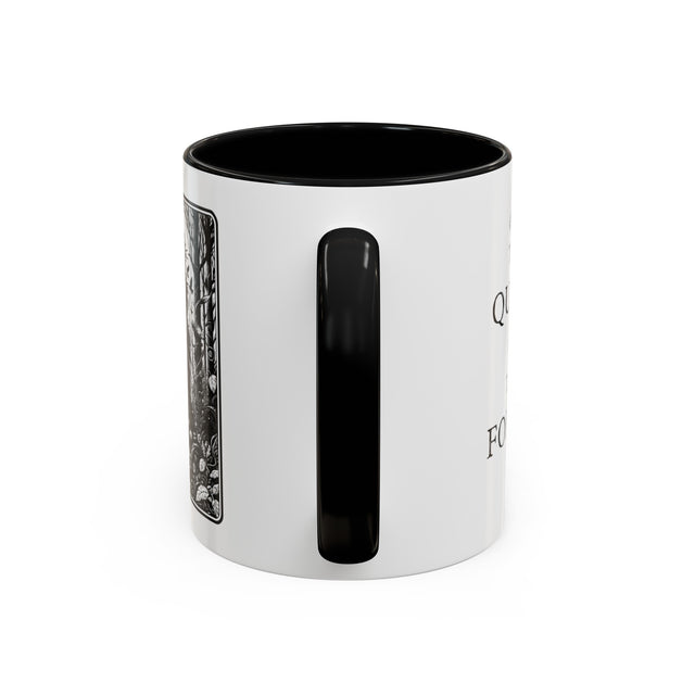 Queen of the Forest,Tarot card mug,Mothers Day Gift,Tarot Reader Gift,Witchy cup,Mystical Cards cup,Gardener Gift,Gift for her,Gardening