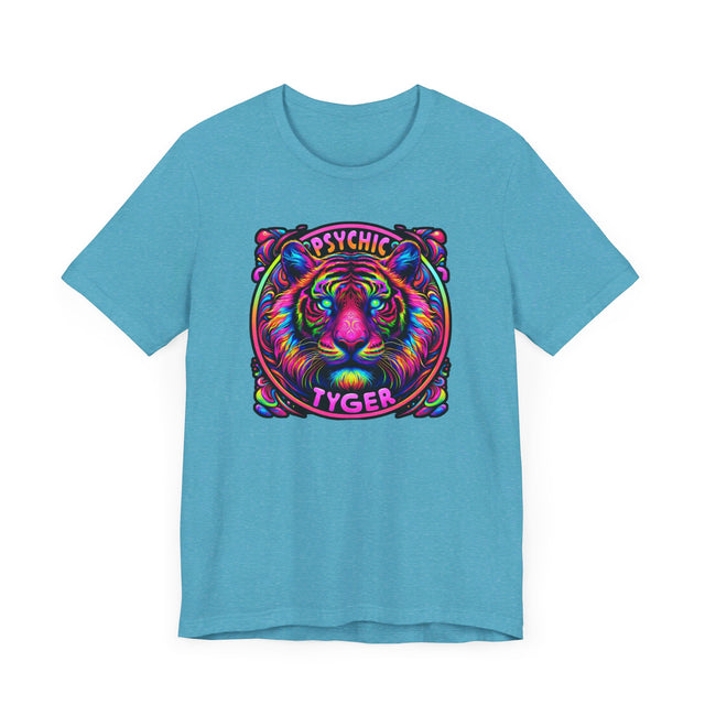 Psychic Tyger T-shirt,Tiger Lover Top,Big Cat Lover