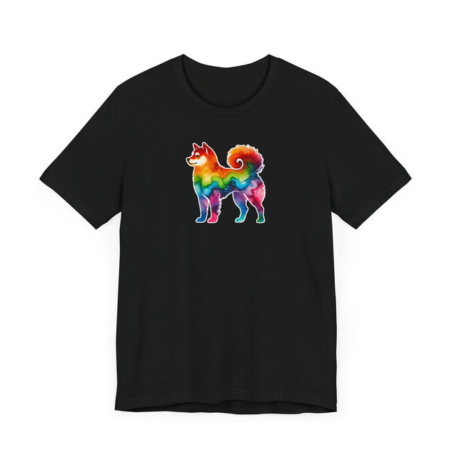 Rainbow Shiba Inu T-shirt,Pride Shirt,Dog Lover Top,Rainbow Animals,LGBTQ+ Tee, Shiba owner, Shiba Inu gift