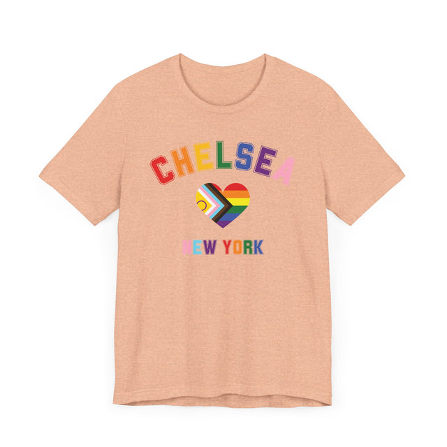 Chelsea NY Tshirt, New York Lover, Chelsea Gift, Gay New Yorker T-shirt, Cute T for her, Cool T for him, NYC Tshirt, Gay New York City Gift