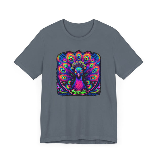 Psychic Peacock T-shirt, Peacock Tee, Bird Lover