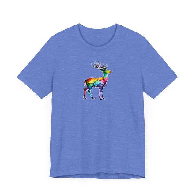 Rainbow White-Tailed Deer,Deer lover shirt,Pride Shirt,Rainbow,Pride Parade T shirt,LGBTQ+ Ally Tee