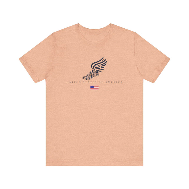 Track & Field Shirt-Sprinter Shirt-Runner Shirt-Track and Field USA Shirt-American Athlete Shirt-Support USA-USA Athlete