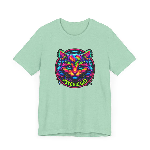 Psychic Cat T-shirt, Cute Cat Top