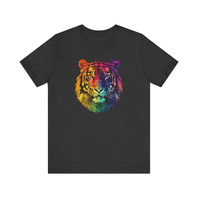 Rainbow Tiger T-shirt,Pride Shirt, Pride Parade Top, Rainbow Animals,LGBTQ+ Tee, Nonbinary, Gay, Lesbian, Bisexual, Trans, BGLT, LBGT, Enby, Pansexual