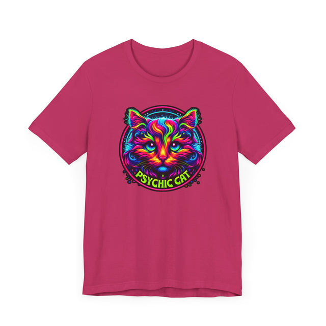 Psychic Cat T-shirt, Cute Cat Top