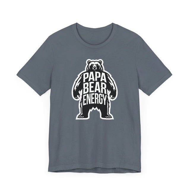 Papa Bear Energy T-shirt, Animal Lover T shirt, Big Bear