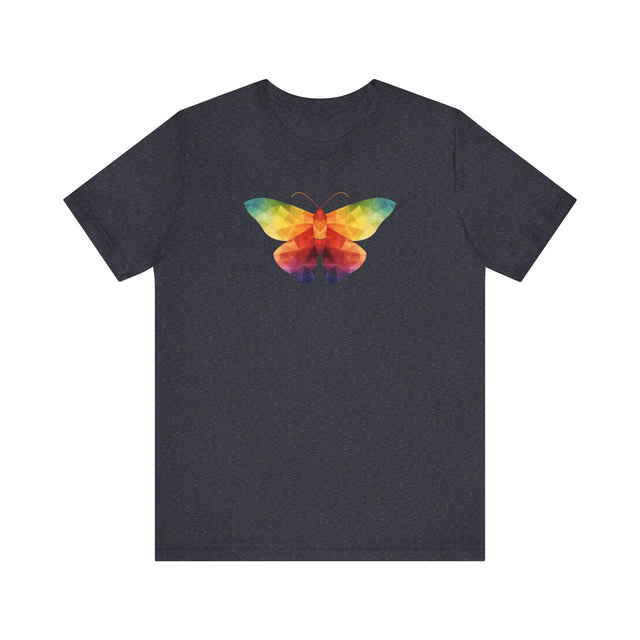 Rainbow Moth T-shirt,Pride Shirt, Pride Parade Top, LGBTQ+ Tee, Nonbinary, Gay, Lesbian, Bisexual, Trans, BGLT, LBGT, Enby, Pansexual