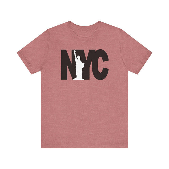 Statue of Liberty NYC Tshirt, New York Lover, Real New Yorker T-shirt, Cute T for her, Cool T for him, NY Gift, New York City Gift