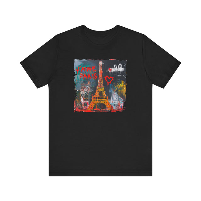 Street art Paris Tshirt, J'aime Paris Tshirt
