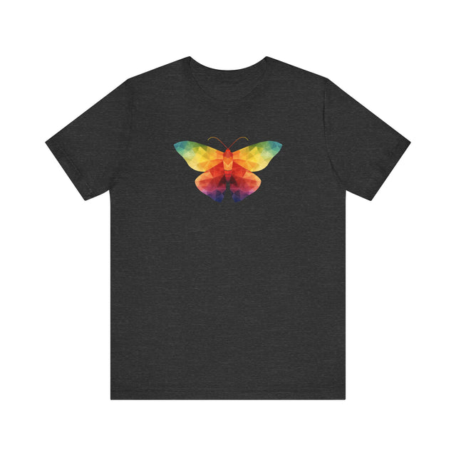 Rainbow Moth T-shirt,Pride Shirt, Pride Parade Top, LGBTQ+ Tee, Nonbinary, Gay, Lesbian, Bisexual, Trans, BGLT, LBGT, Enby, Pansexual