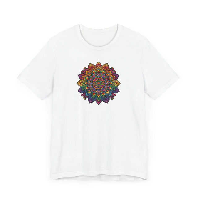 Rainbow Mandala T-shirt, PrideShirt, Rainbow T-shirt