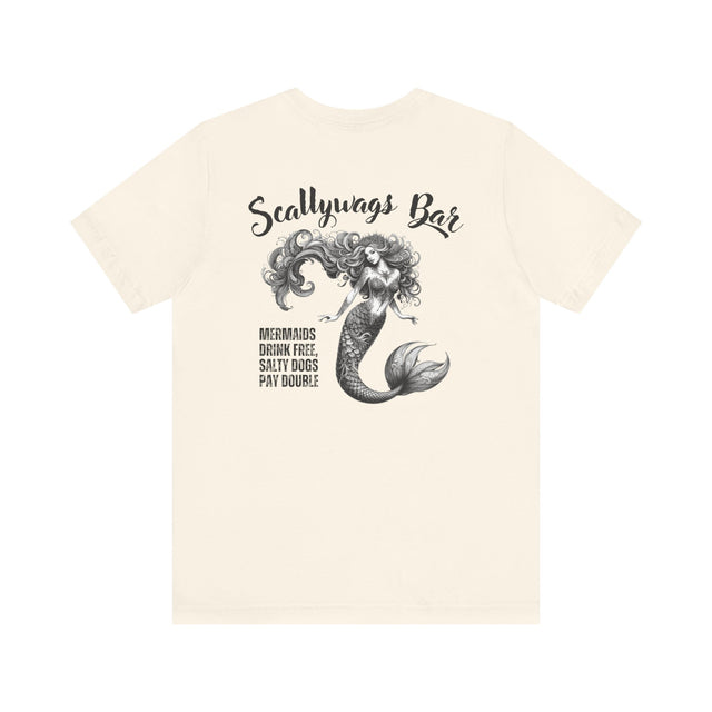 Mermaid Bar Tshirt, Mermaid Tshirt, Nautical Tshirt, Funny Bar Tshirt, Sailor Bar Tshirt, Sailor Tshirt, Pirate Bar Tshirt, Fun Boat Gift