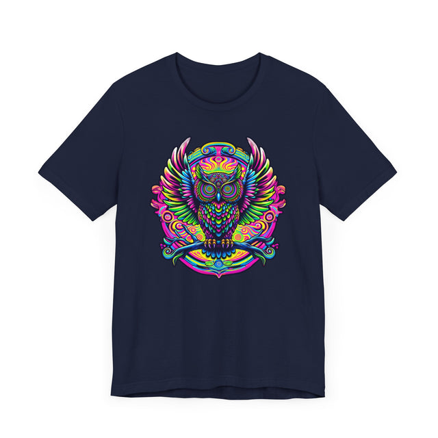 Neon Owl T-shirt, Owl Tee, Bird Lover