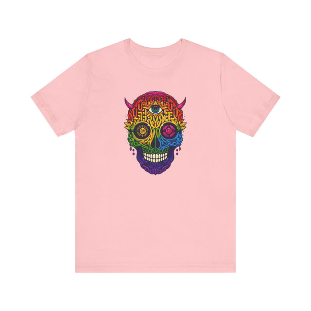 Queer Chaos Fairy Skull Shirt, Radical Fairies, Queer Magic