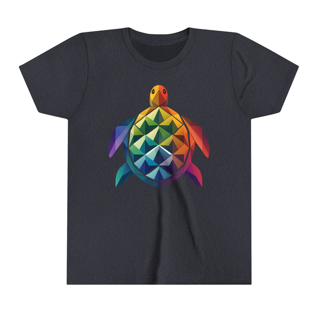 Rainbow Turtle T-shirt,Pride Shirt,LBGT, Sea Turtle T shirt, LGBTQ+ Ally Tee, Queer, BGLT, Ocean,Kids Size