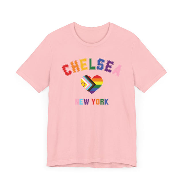 Chelsea NY Tshirt, New York Lover, Chelsea Gift, Gay New Yorker T-shirt, Cute T for her, Cool T for him, NYC Tshirt, Gay New York City Gift
