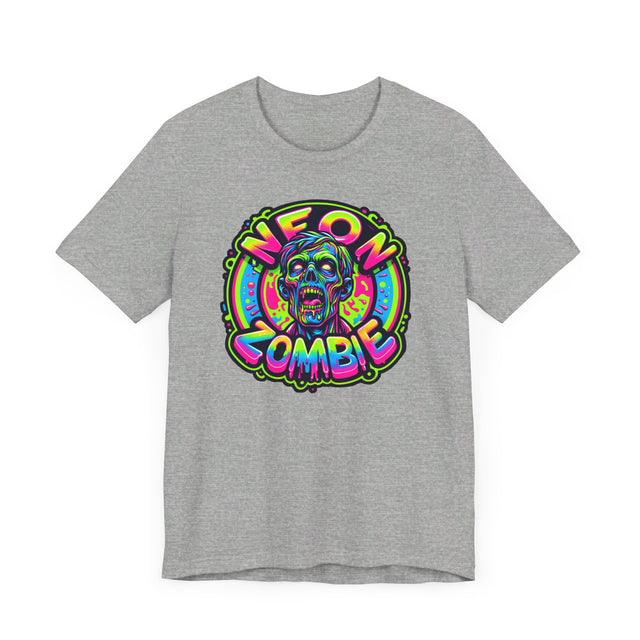 Neon Zombie Drip T-shirt, Halloween Tee, Neon Goth
