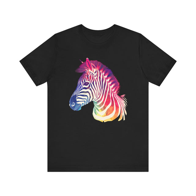 Rainbow Zebra T-shirt,Pride Shirt, Pride Parade Top, Rainbow Animals,LGBTQ+ Tee, Nonbinary, Gay, Lesbian, Bisexual, Trans, BGLT, LBGT, Enby, Pansexual