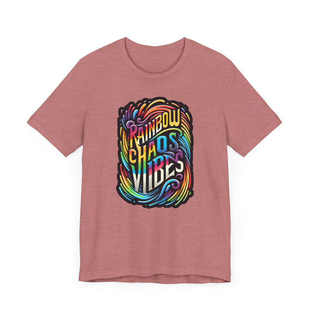 Rainbow Chaos Vibes T-shirt, Pride Shirt