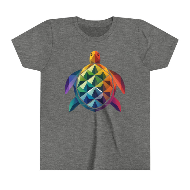 Rainbow Turtle T-shirt,Pride Shirt,LBGT, Sea Turtle T shirt, LGBTQ+ Ally Tee, Queer, BGLT, Ocean,Kids Size