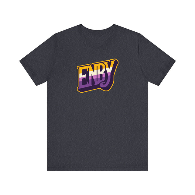 Enby T-shirt,NonBinary Pride Shirt, Non-Binary Top,LGBTQ+ Tee