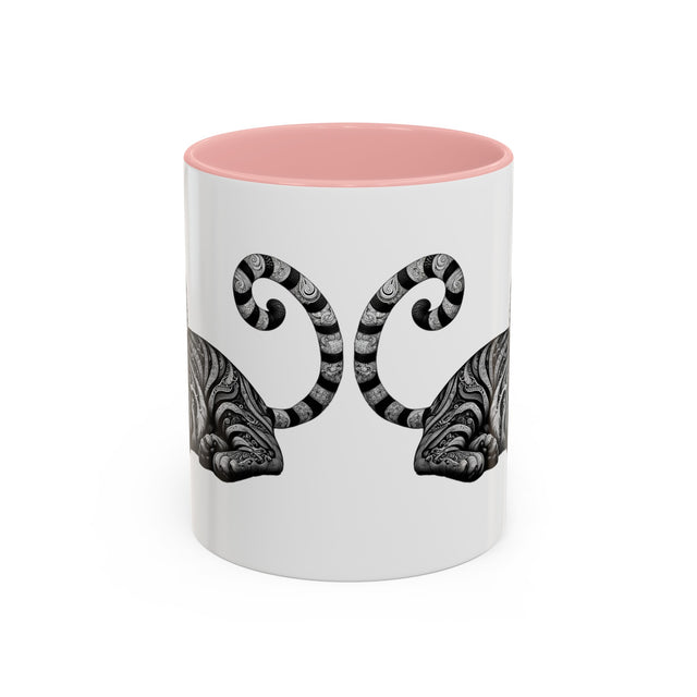 Laying Tiger Mug, Nature Lover Gift, Safari Gift, Animal Lover Gift, Cat Mug, Gift for Her, Animal mug, Coffee, Tea, Mug, Nature Lover