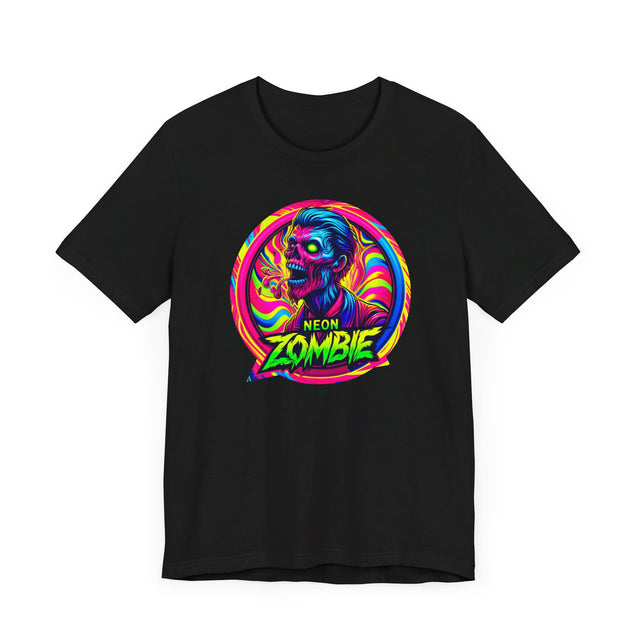 Neon Zombie Spit T-shirt, Halloween Tee, Neon Goth
