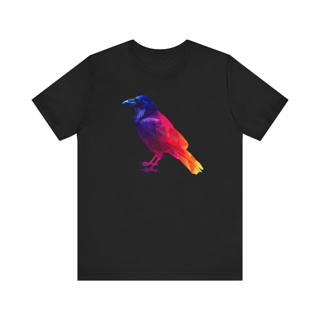 Rainbow Raven T-shirt,Pride Shirt, Pride Parade Top, Rainbow Animals,LGBTQ+ Tee, Nonbinary, Gay, Lesbian, Bisexual, Trans, BGLT, LBGT, Enby, Pansexual