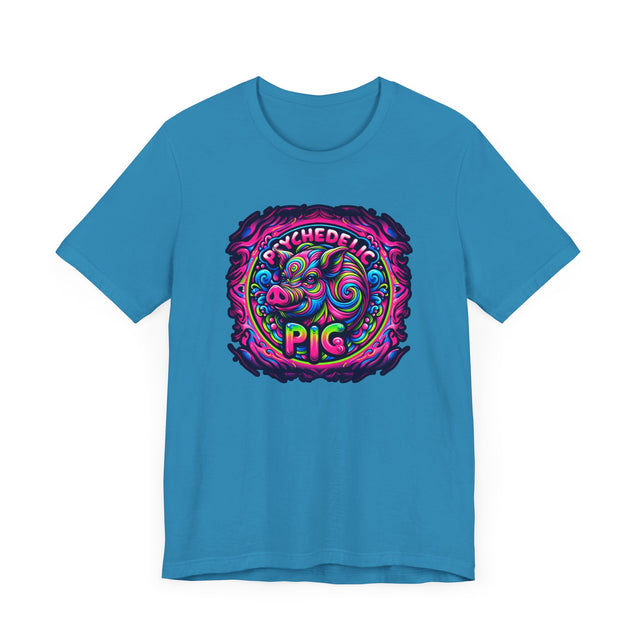 Psychedelic Pig T-shirt, Piggy Tee