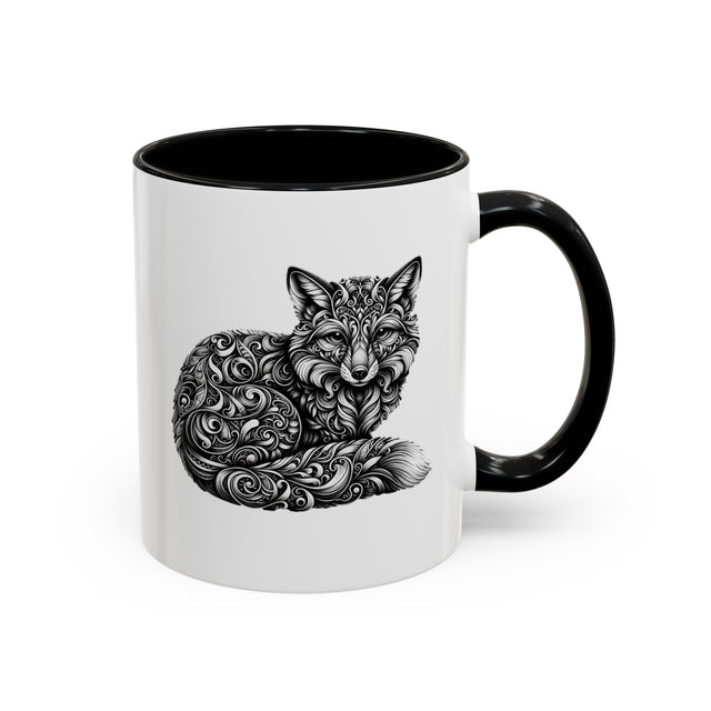 Fox Mug, Nature Lover Gift, Fox Gift, Animal mug, Coffee, Tea, Mug, Art mug, Animal Lover, Forest Lover gift, Country Gift, Mothers Day Gift