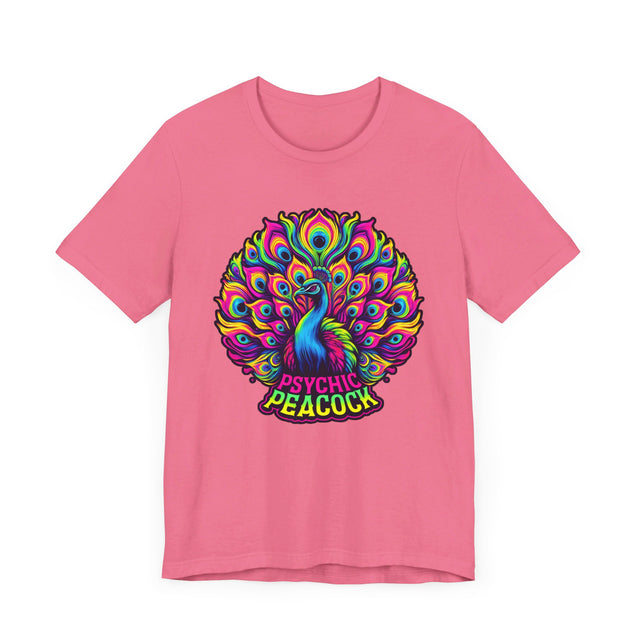 Psychic Peacock T-shirt, Peacock Tee, Bird Lover