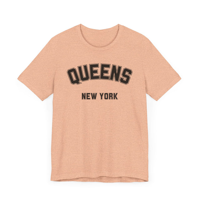 Queens NY Tshirt, New York Lover, Queens Gift, Real New Yorker T-shirt, Cute T for her, Cool T for him, NYC Tshirt, New York City Gift